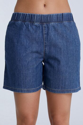 WA3022-311 | Short en jean - Bleu Cristal 1