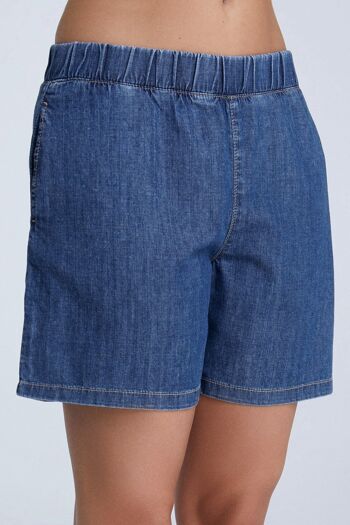 WA3022-311 | Short en jean - Bleu Cristal 4