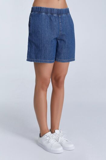 WA3022-311 | Short en jean - Bleu Cristal 11