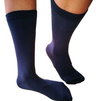 1312 | Unisex socks - dark blue (pack of 6)