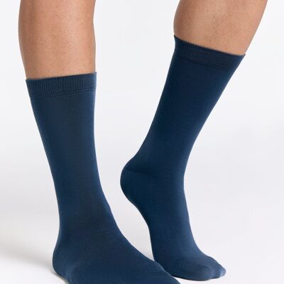 1312| Calzini unisex - Blu scuro (confezione da 6)