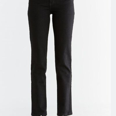 WQ1010-104 | Coupe droite pour femme - Noir charbon