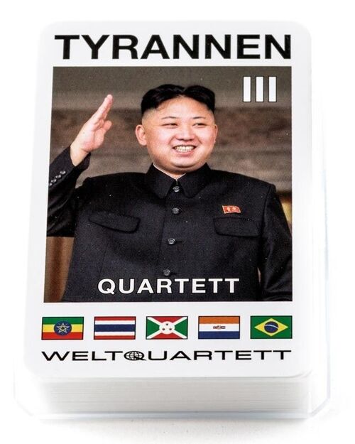 Quartett "Tyrannen 3"

Geschenk- und Designartikel 