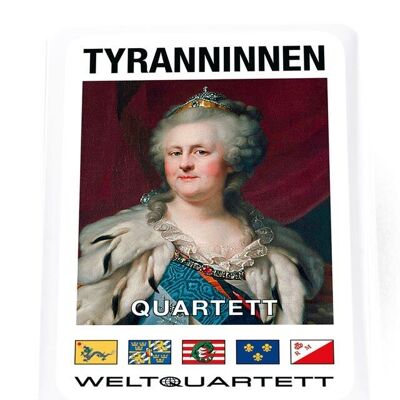 Quartett "Tyranninnen"

Geschenk- und Designartikel