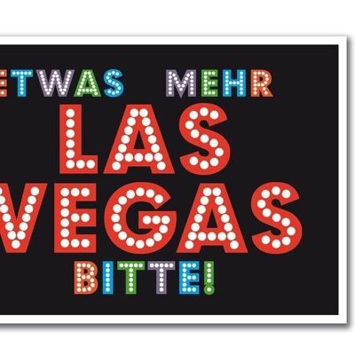 Carte postale "Las Vegas"

cadeaux et objets design