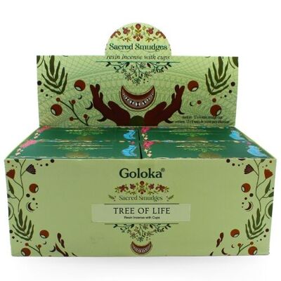 Goloka Tree of Life Cup Sambrani Pack