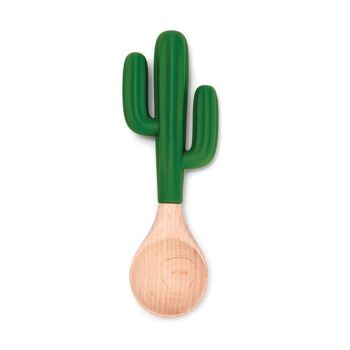 SAGUARO - cuillère cactus en bois - guacamole 4