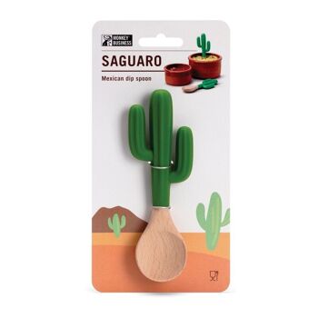 SAGUARO - cuillère cactus en bois - guacamole 8