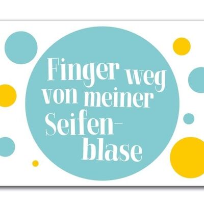 Postkarte "Finger weg"

Geschenk- und Designartikel 