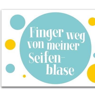 Postkarte "Finger weg"

Geschenk- und Designartikel 