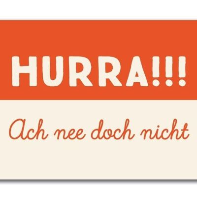 Postkarte "Hurra"

Geschenk- und Designartikel