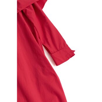 ROBE CAPE ROSE FRAISE 6