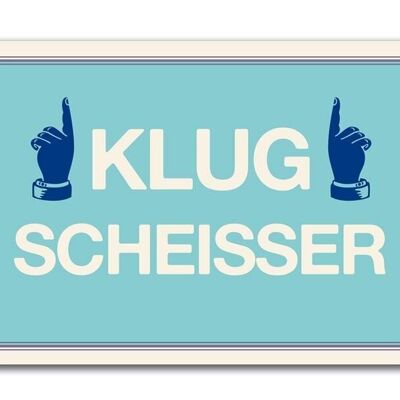 Postkarte "Klugscheisser"

Geschenk- und Designartikel