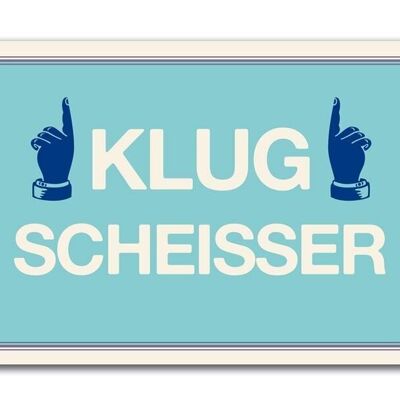 Postkarte "Klugscheisser"

Geschenk- und Designartikel 