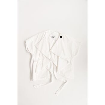 CHEMISE ASYMÉTRIQUE BLANCHE 3