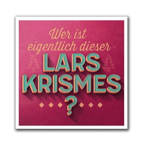 Magnet "Lars Krismes"

Geschenk- und Designartikel 