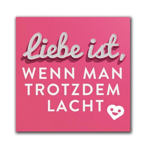 Magnet "Liebe ist"

Geschenk- und Designartikel 