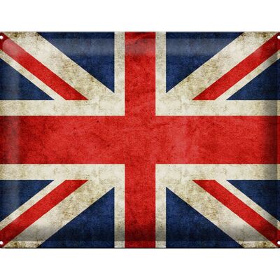 Metal sign flag 40x30cm United Kingdom wall decoration