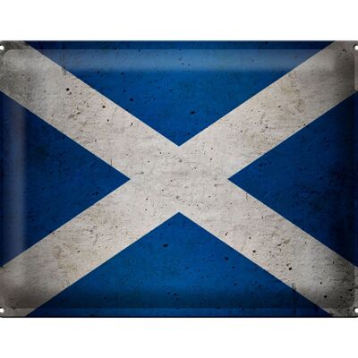 Blechschild Flagge 40x30cm Schottland Fahne