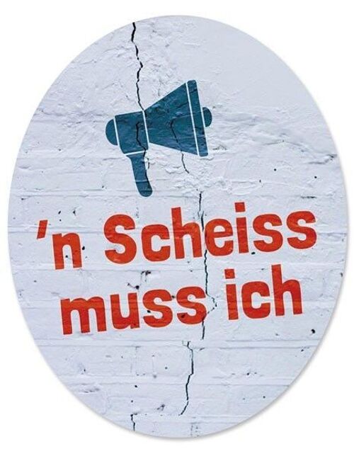 Toilet Sticker "n Scheiß muss ich"

Geschenk- und Designartikel 