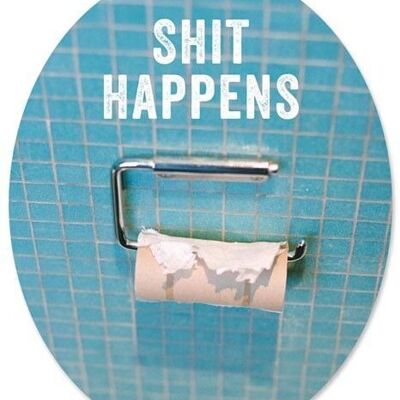 Toilet Sticker "Shit Happens"

gift and design items