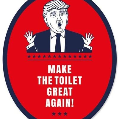 Toilet sticker "Trump"

gift and design items