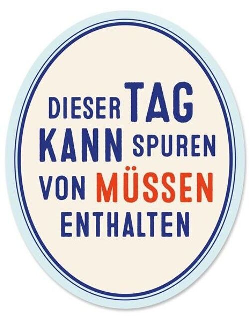 Toilet Sticker "Spuren von Müssen"

Geschenk- und Designartikel 