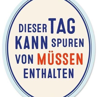 Toilet Sticker "Spuren von Müssen"

Geschenk- und Designartikel 