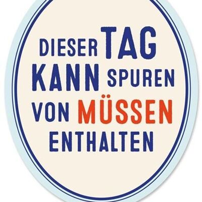 Toilet Sticker "Spuren von Müssen"

Geschenk- und Designartikel 