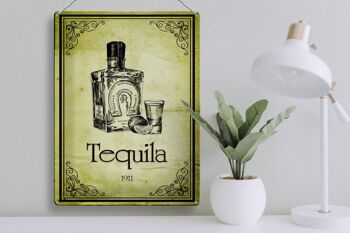 Plaque en tôle 30x40cm 1911 Tequila décoration murale 3