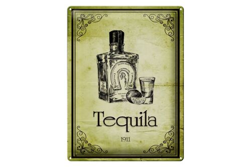 Blechschild 30x40cm 1911 Tequila Wanddeko