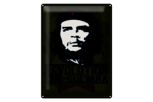 Blechschild Retro 30x40cm Revolution Che Guevara Kuba