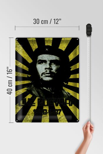 Plaque en tôle rétro 30x40cm Che Guevara 1928-1967 Cuba 4