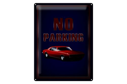 Blechschild Hinweis 30x40cm Auto No Parking