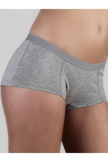 1141-01 | Shorty Femme - Gris Clair 4