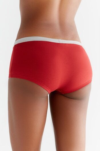 1142-01 | Shorty Femme - Rouge 2