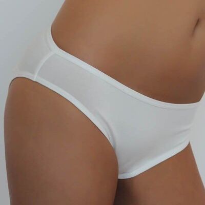 1151-02 | Mujer Slip Clásico - Blanco Natural