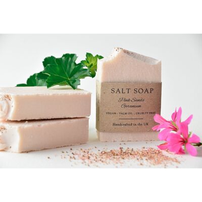 Pink Sands Geranium Botanical Sea Salt Soap