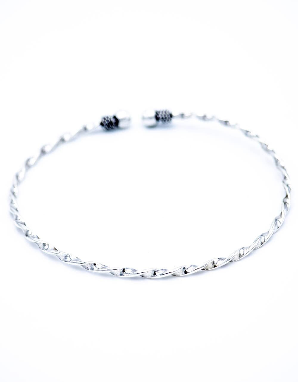 Rigid Silver Bracelet