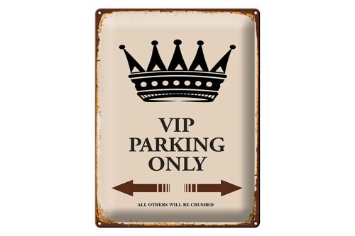 Blechschild Spruch 30x40cm VIP Parking only all others