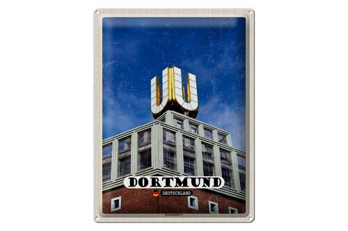 Blechschild Städte Dortmund Dortmunder U 30x40cm
