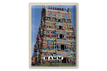 Plaque en tôle villes Hamm Siri-Kamadchi-Ampal-Temple 30x40cm 1