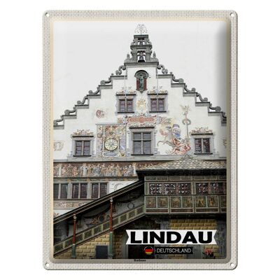 Blechschild Städte Lindau Rathaus Architektur 30x40cm