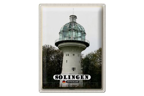 Blechschild Städte Solingen Lichtturm Architektur 30x40cm