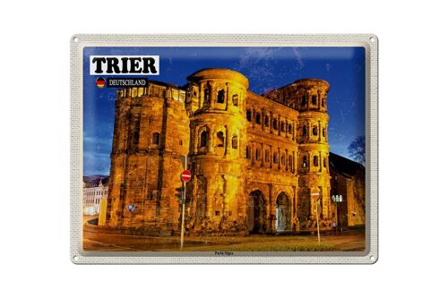 Blechschild Städte Trier Porta Nigra Altstadt 40x30cm