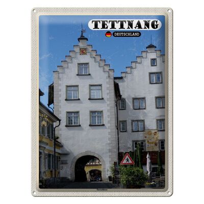 Blechschild Städte Tettnang Torschloss Altstadt 30x40cm