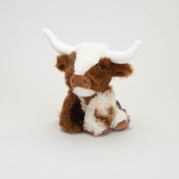 Mini vache Texas Longhorn 2