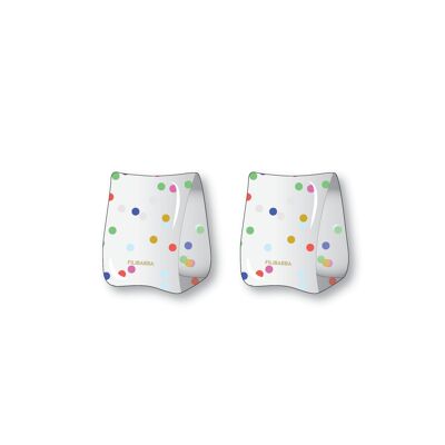 Alfie Swimming Armbands - Rainbow Confetti