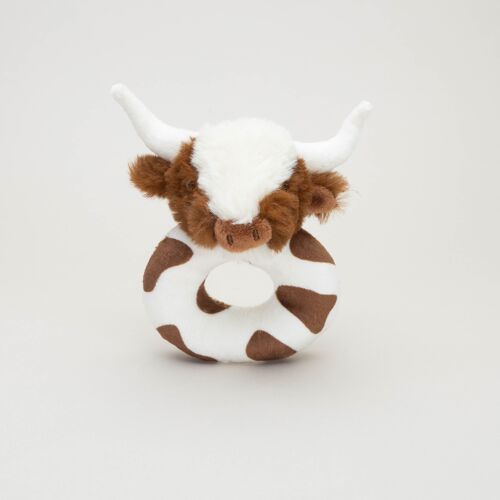 Texas Longhorn Baby Rattle