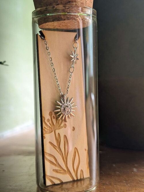 Boho Sunshine Sterling Silver Necklace